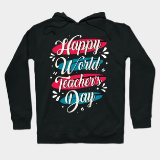 Thankful Teacher Retro Groovy Fall Women Men Hoodie